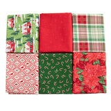 Holiday Cheer from Moda Curated 6 piece Fabric Bundle