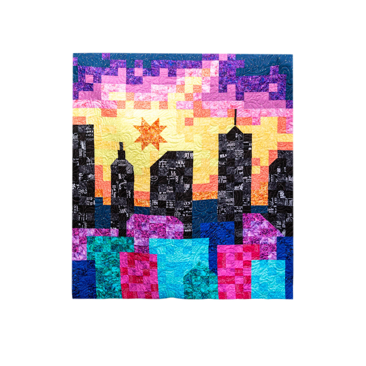 Modèle de courtepointe patchwork City Blocks