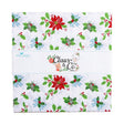 Claus and Co 10 inch Square Layer Cake precut Christmas quilt fabric by Melissa Mortenson for Riley Blake Designs 10-17740-42