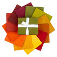 Confetti Cotton Autumn Fat Quarter Bundle showing all 12 colors fall palette Riley Blake Designs