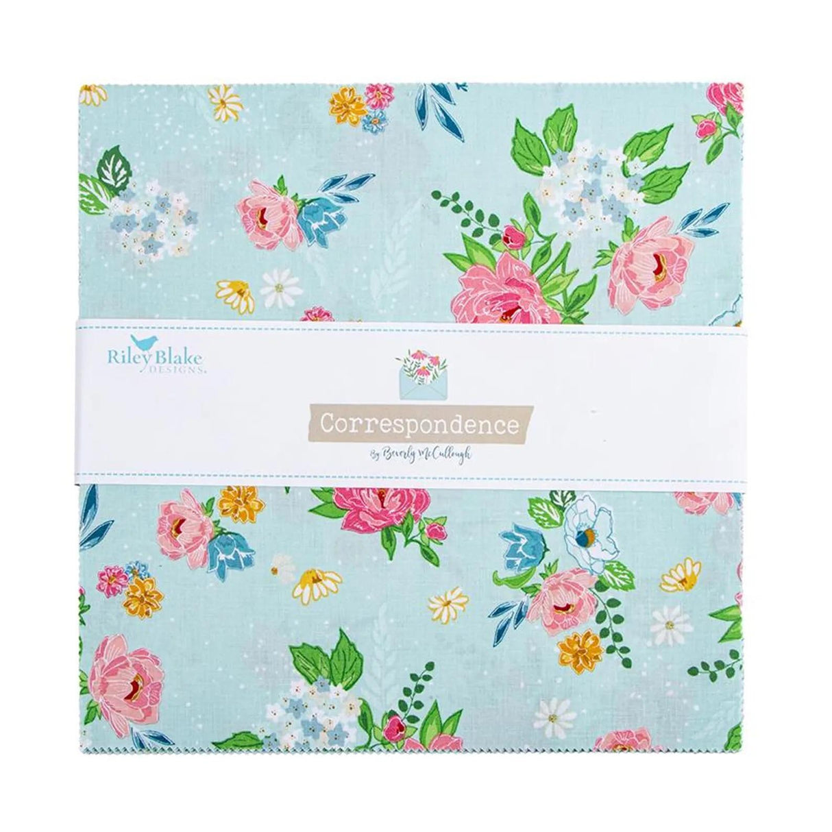 Correspondence 10 inch stacker from Riley Blake