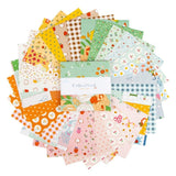 Cotton Nook 5 inch charm pack detail Minki Kim Riley Blake Designs warm cozy prints