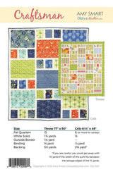 Craftsman Quilt Pattern from Amy Smart
