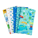 Brave Your Way 1 Yard Bundle – Lagoon Colorway, 6 Pieces | Cayla Naylor for Riley Blake Designs