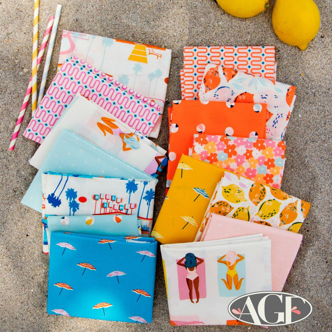 Sunburst Fat Quarter 16 Piece Bundle