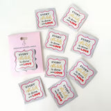 Every Stitch is done with Love Woven Quilt Labels Minki Kim #011