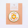 Fabric Collector Iron-On Patch by Sarah Hearts PA004 embroidered quilting notion fabric lover gift