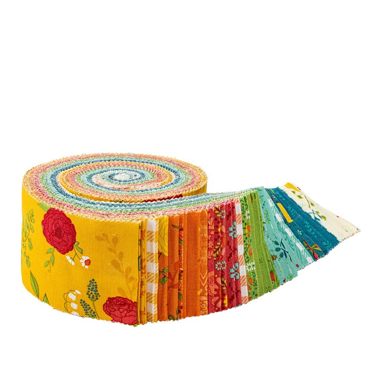 First Blooms Jelly Roll by Heather Peterson for Riley Blake