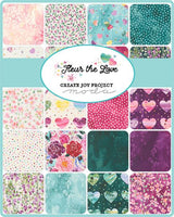 Fleur The Love Jelly Roll®, 40 Pieces 2.5" Strips | Create Joy Project for Moda Fabrics