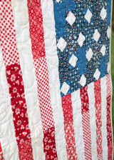 Floral Flag Precut Quilt Kit - Everlasting Freedom by White-crowned Sparrow