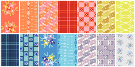 Friday Night 5" Square Pack from Andover