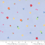 Fruit Salad Light Blue fabric by Corey Yoder for Moda Fabrics by the yard 29244 22 small fruit dot blender print