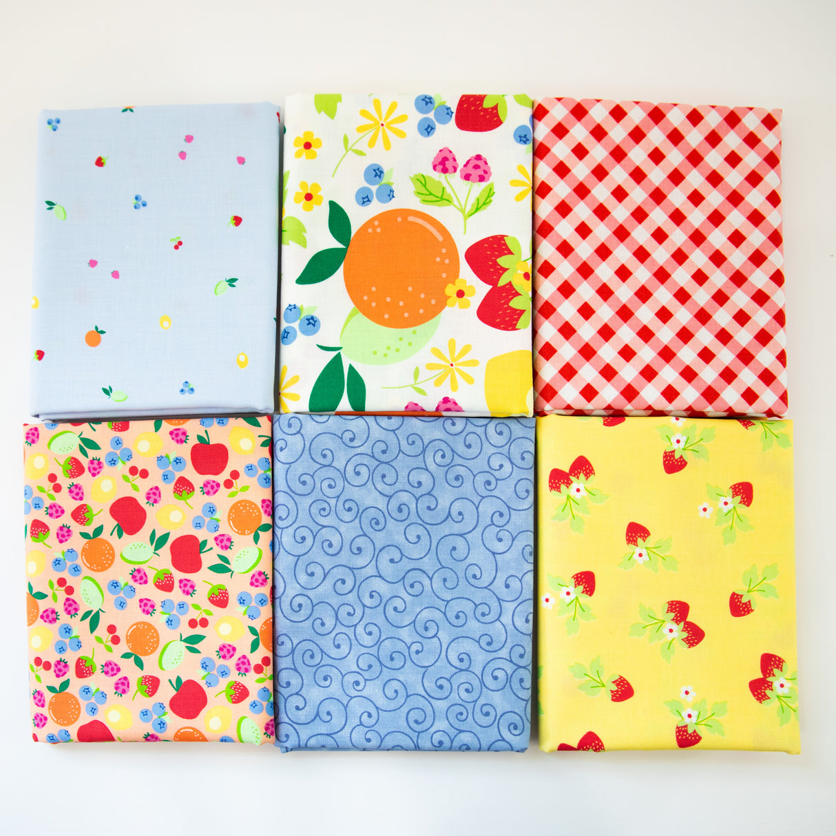 Fruit Salad Curated 6 piece Fabric Bundle
