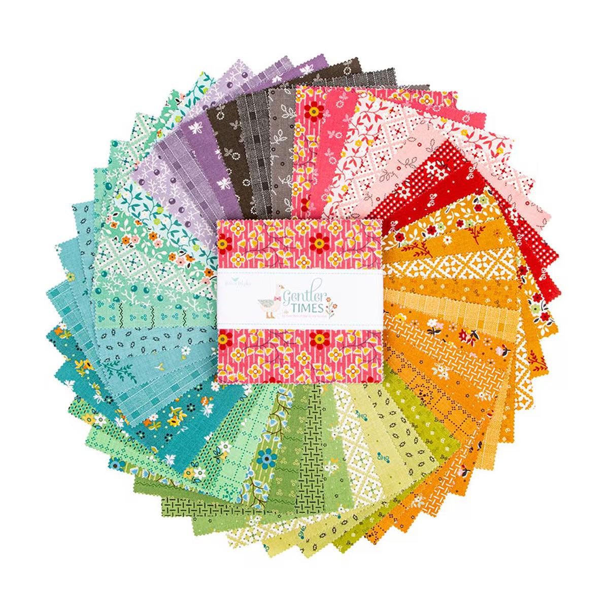 Gentler Times Charm pack by Lori Holt for Riley Blake