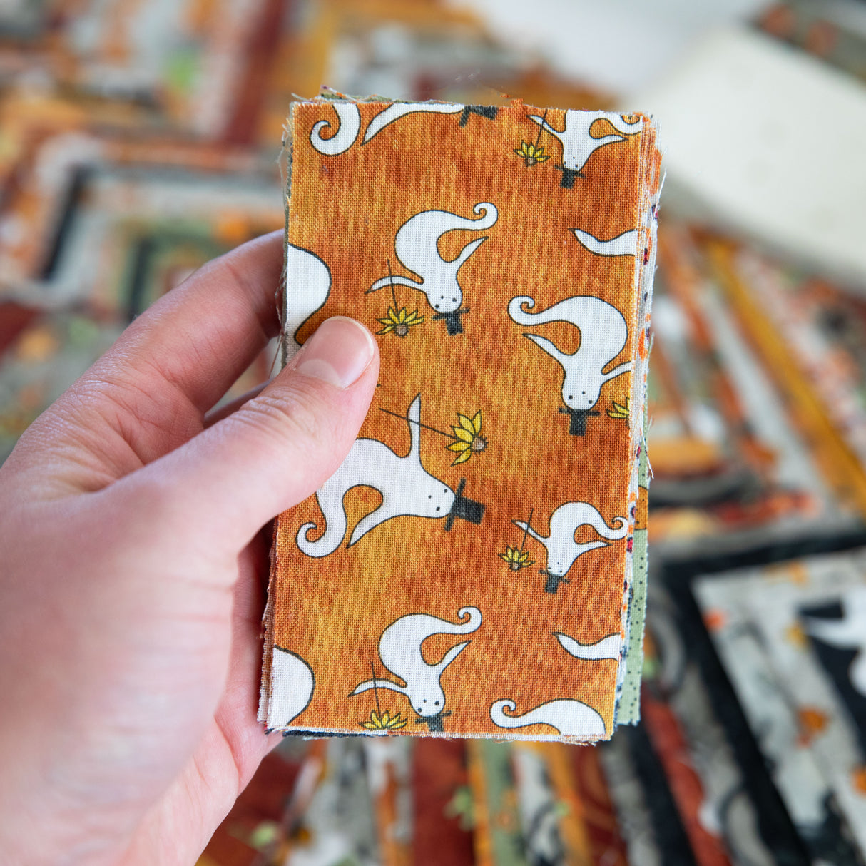 Spooky Over and Under Quilt Kit - Halloween Quilt Kit