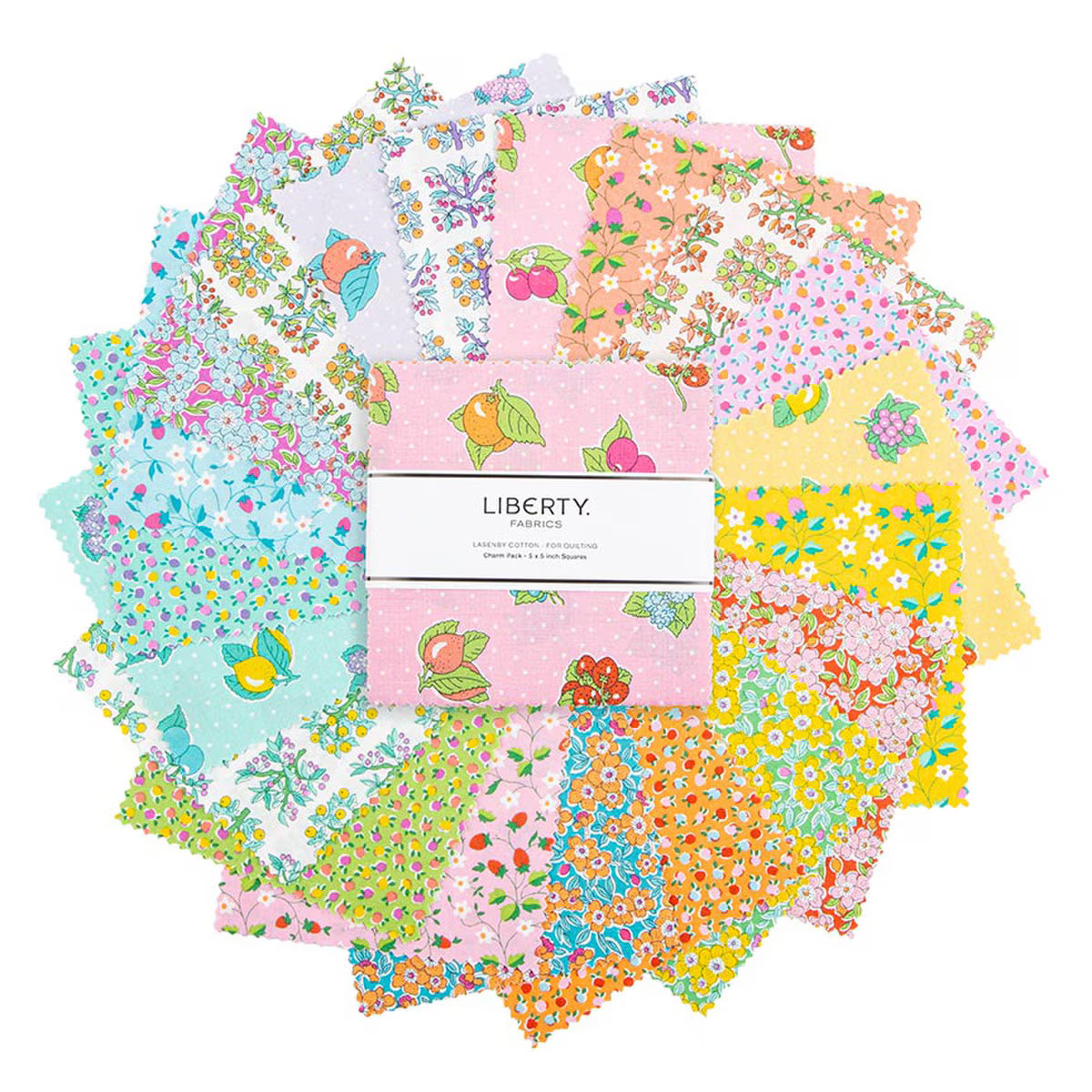 Gifts from the Garden 2 1/2" Rolie Polie by Liberty Fabrics