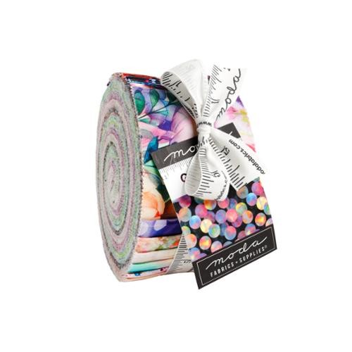 Gradients Gallery Jelly Roll 2.5 inch strips 40 pieces by Moda Fabrics 33880JR Made in Japan gradient quilting cotton