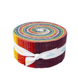 Grasscloth Cottons Jelly Roll by Heather Peterson for Riley Blake