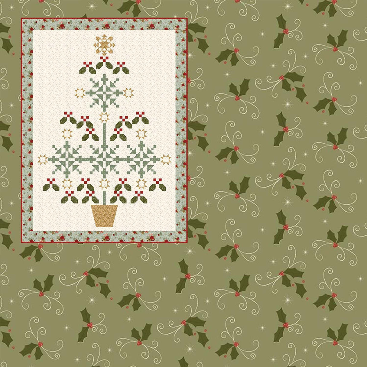 Spruce It Up Quilt Kit by Sandy Gervais