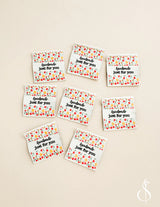 Handmade Just for You Flower Bed Woven Quilt Labels Minki Kim #020