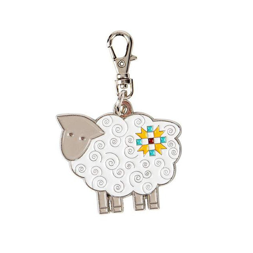 Sheep Zipper Charm Happy Charm Lori Holt