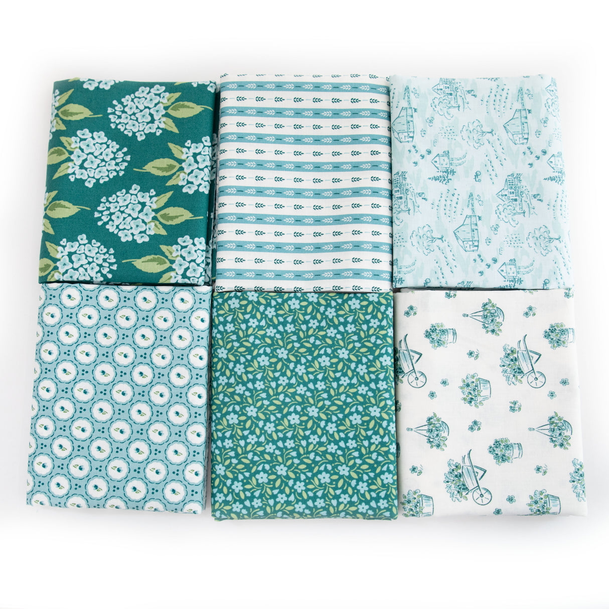 Heartland Blue Curated Fabric Bundle
