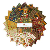 Up on the Housetop 10 inch squares Teresa Kogut