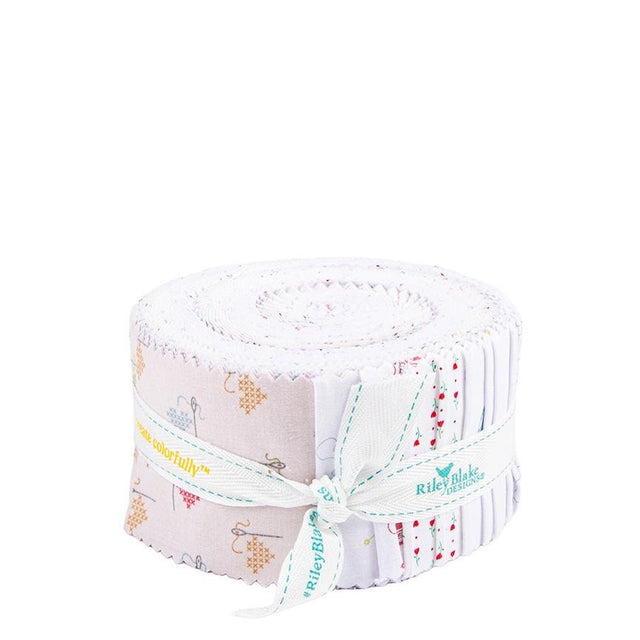 Hush Hush 5 2.5 Inch Rolie Polie precut jelly roll by Riley Blake Designs