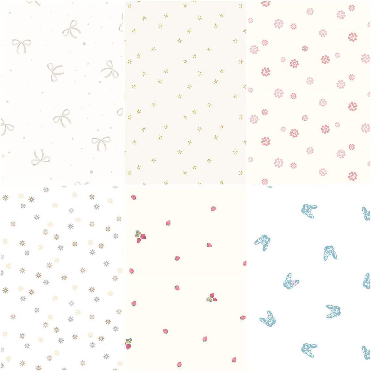 Background Fabrics 21 piece Fat Quarter Pack Riley Blake - Hush Hush 5