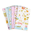 Brave Your Way 1 yard fabric bundle, petal colorway, 6 pieces by Cayla Naylor for Riley Blake Designs 1YD-18310P-6