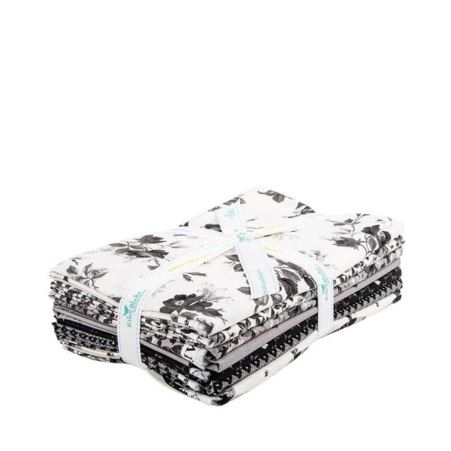 Ink and Ivory 1 Yard Bundle Ivory quilting cotton precut 7 yards Riley Blake Designs