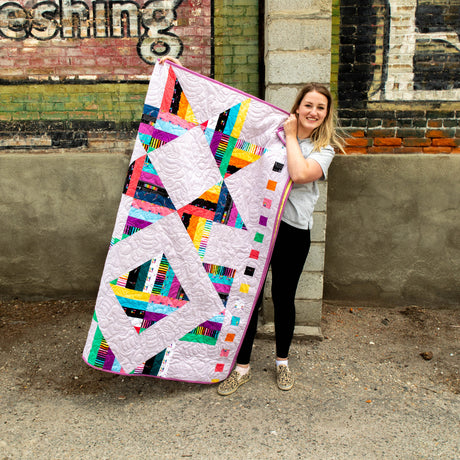 Jelly Roll Quilt Kit - Mulitiple Colorways!