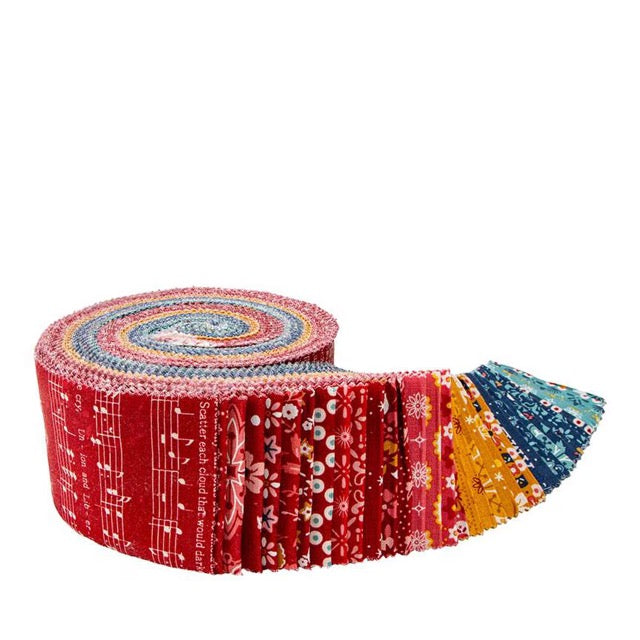 Americana Jelly Roll 2.5" strips by Lori Holt