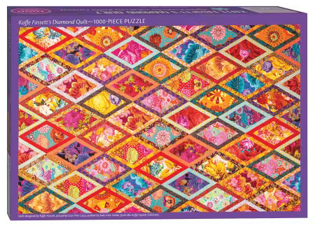Kaffe Fasset's Diamond Quilt Puzzle 1000 Pieces