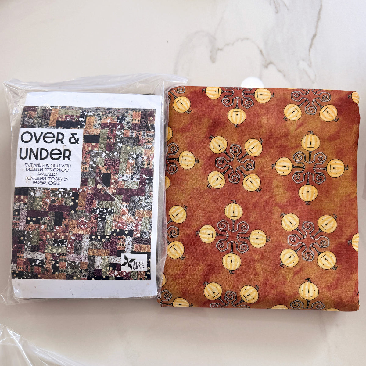 Spooky Over and Under Quilt Kit - Halloween Quilt Kit