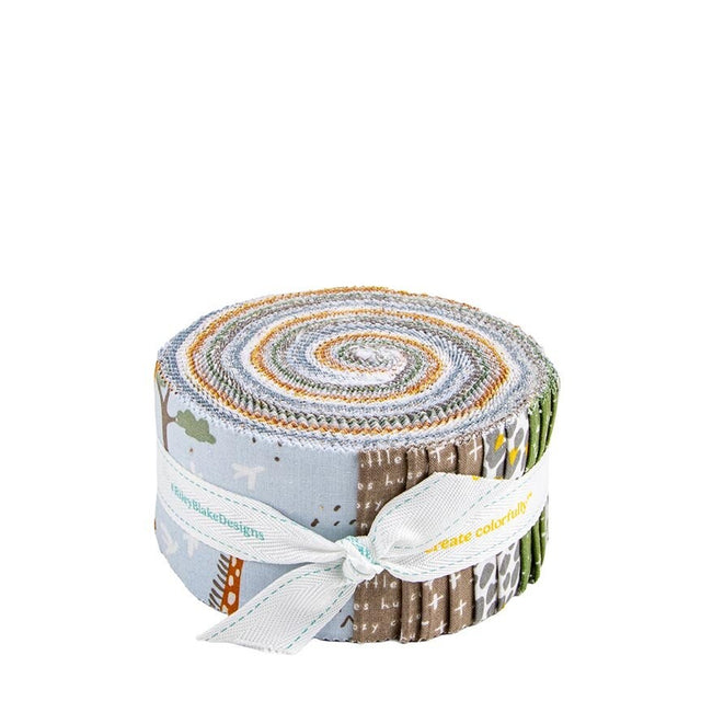 Leo and Savannah Jelly Roll precut 2.5 inch strips by Deena Rutter for Riley Blake Designs