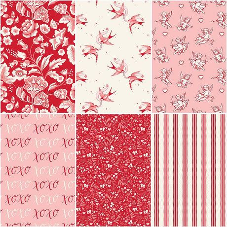 Letters to Cupid 5 inch charm pack Riley Blake Valentines day