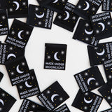 Made Under Moonlight Woven Label Pack for Sewing - Sarah Hearts #111