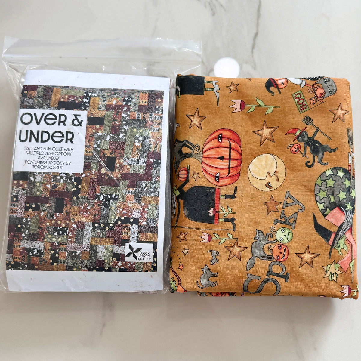 Spooky Over and Under Quilt Kit - Halloween Quilt Kit