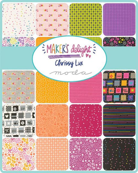 Makers Delight Jelly Roll®, 40 Pieces 2.5" Strips | Chrissy Lux for Moda Fabrics