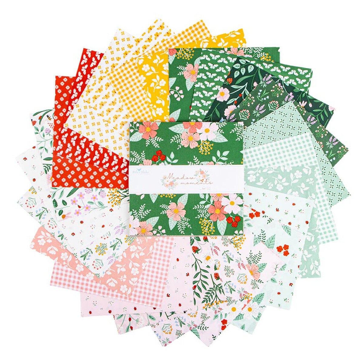 Meadow Moments 10 inch squares Riley Blake