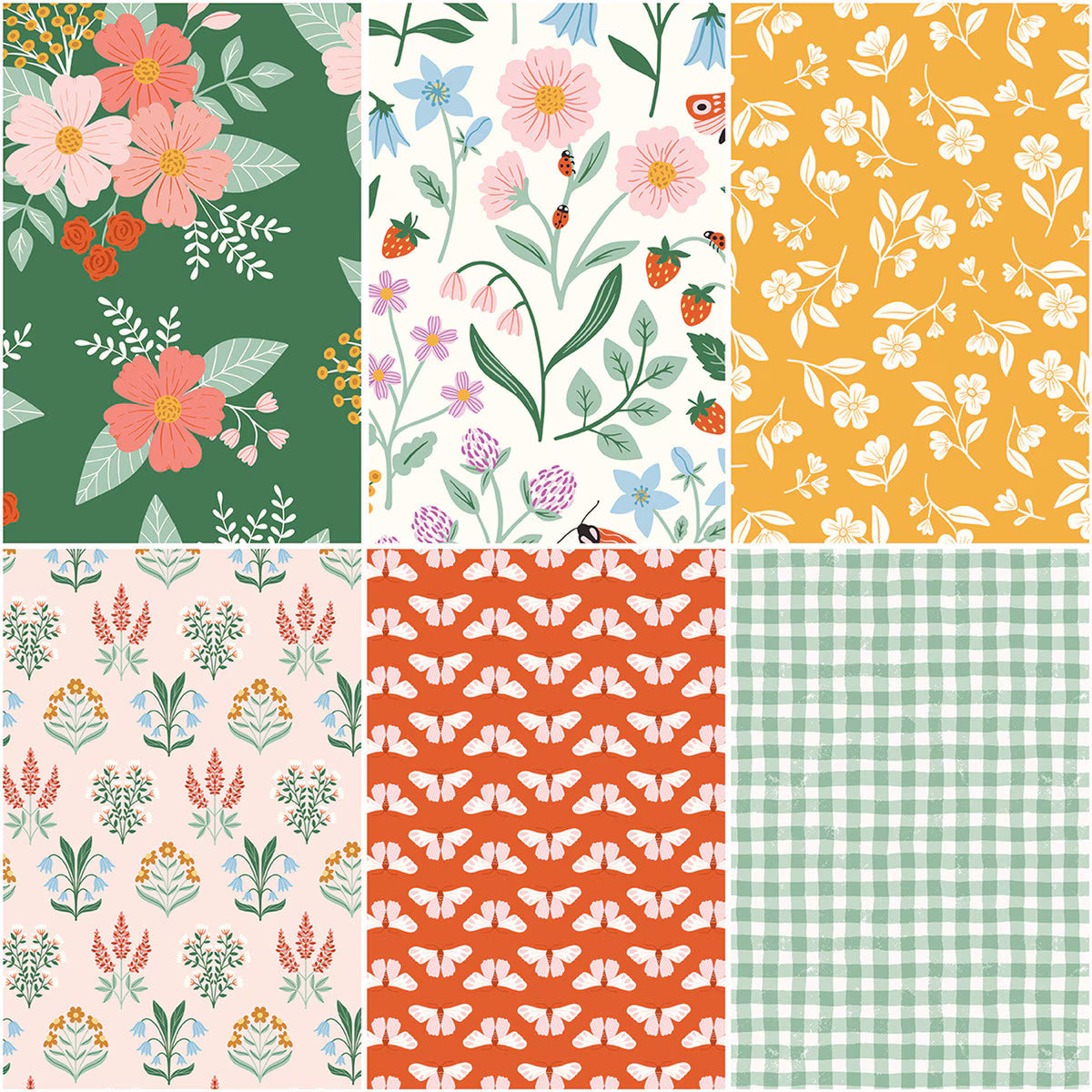 Meadow Moments 10 inch squares Riley Blake
