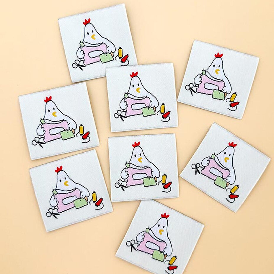 Sewing Hen Quilt Labels from Minki Kim #006