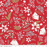 Mistletoe and Holly 5" Charm Pack Riley Blake 2025
