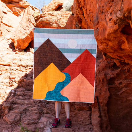 Mountain River Quilt Pattern