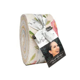 My Secret Garden Jelly Roll 2.5 inch strips 40 pieces by Stacy Iest Hsu for Moda Fabrics 20980JR floral botanical romantic Made in Korea