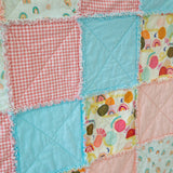 Flannel Rag Quilt - My First Quilt Kit - Sunrise