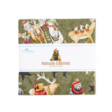 Northern Christmas 5 inch Stacker charm pack precut quilt fabric by Teresa Kogut for Riley Blake Designs 5-17830-42