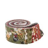 Northern Christmas Rolie Polie 40 pieces Teresa Kogut Riley Blake Designs folk art holiday