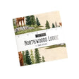 Northwoods Lodge Charm Pack 5 inch squares 42 pieces by Deb Strain for Moda Fabrics 56190PP woodland lodge rustic